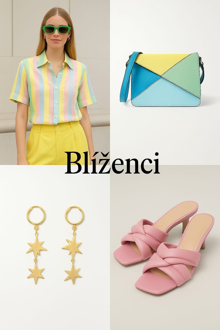 Móda podľa zverokruhu - Blíženci